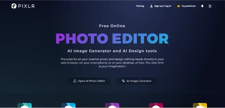AI Tools for Photo Editing - Pixlr