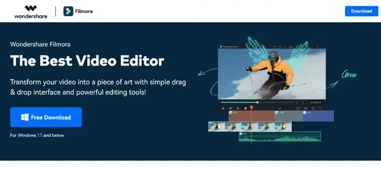 AI Tools for Video Editing - filmora
