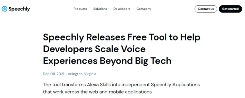 AI Tools for Mobile App Development - speechly