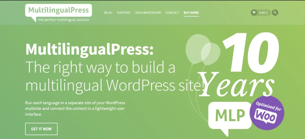WordPress Translation Plugins - multilingual press