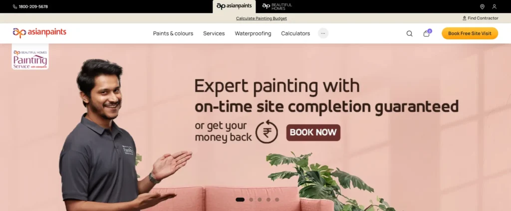 Paint Companies in India-Asian Paints