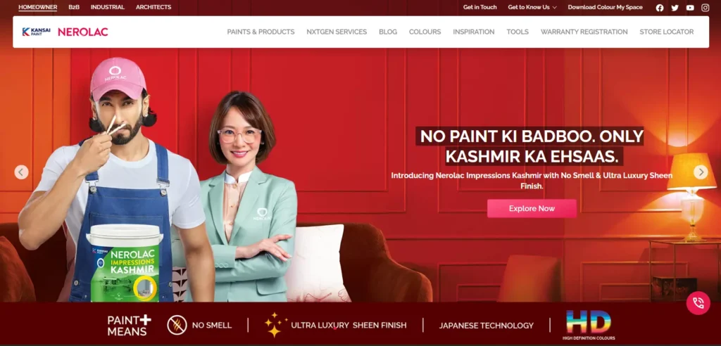 Paint Companies in India - Kansai Nerolac Paints