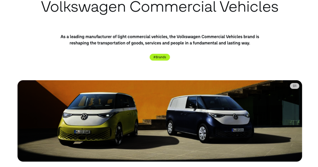 companies owned by volkswagen - Volkswagen Commercial Vehicles
