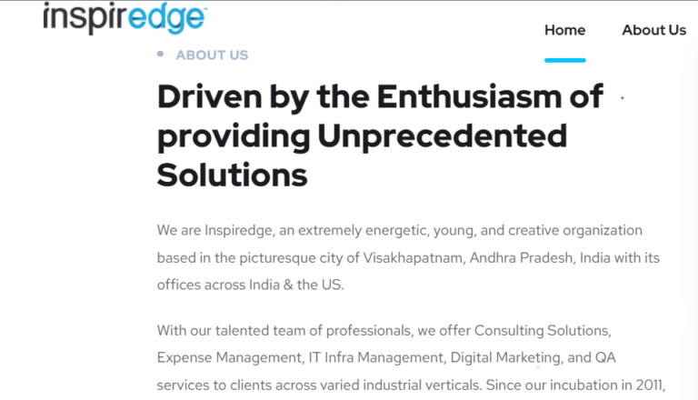 IT Companies in Vizag - Inspiredge IT Solutions