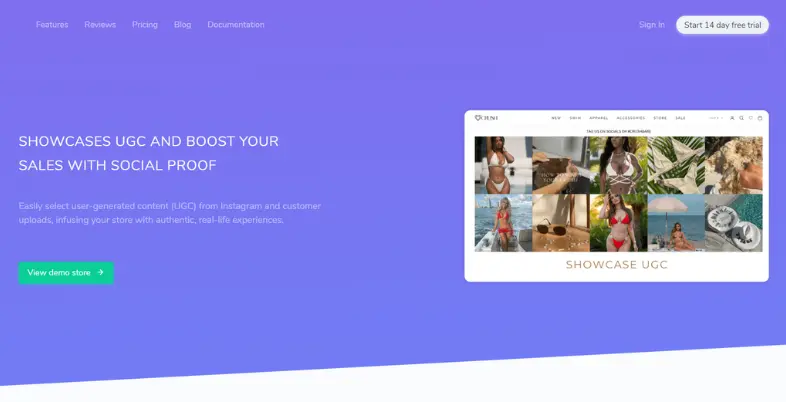 Shopify User Generated Content Apps - Social Photos