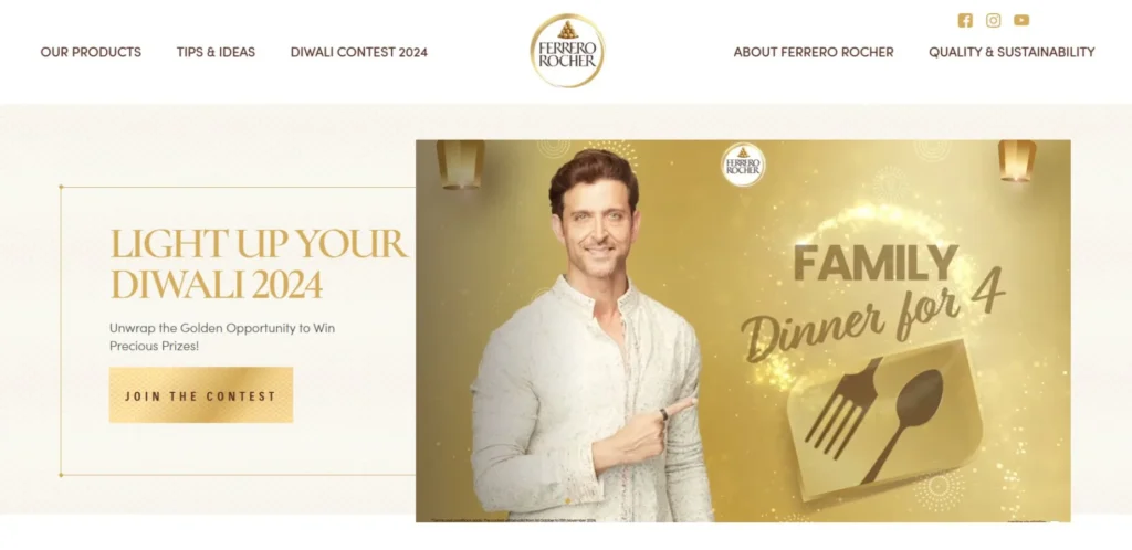 Chocolate Company in India - Ferrero Rocher