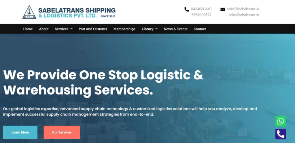 Logistics Companies in Kochi