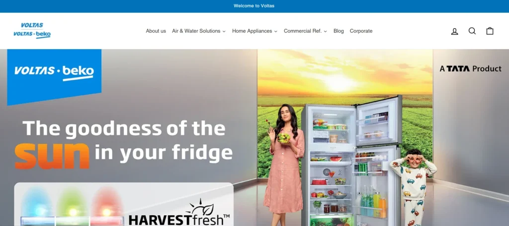Electronics Company in India - voltas