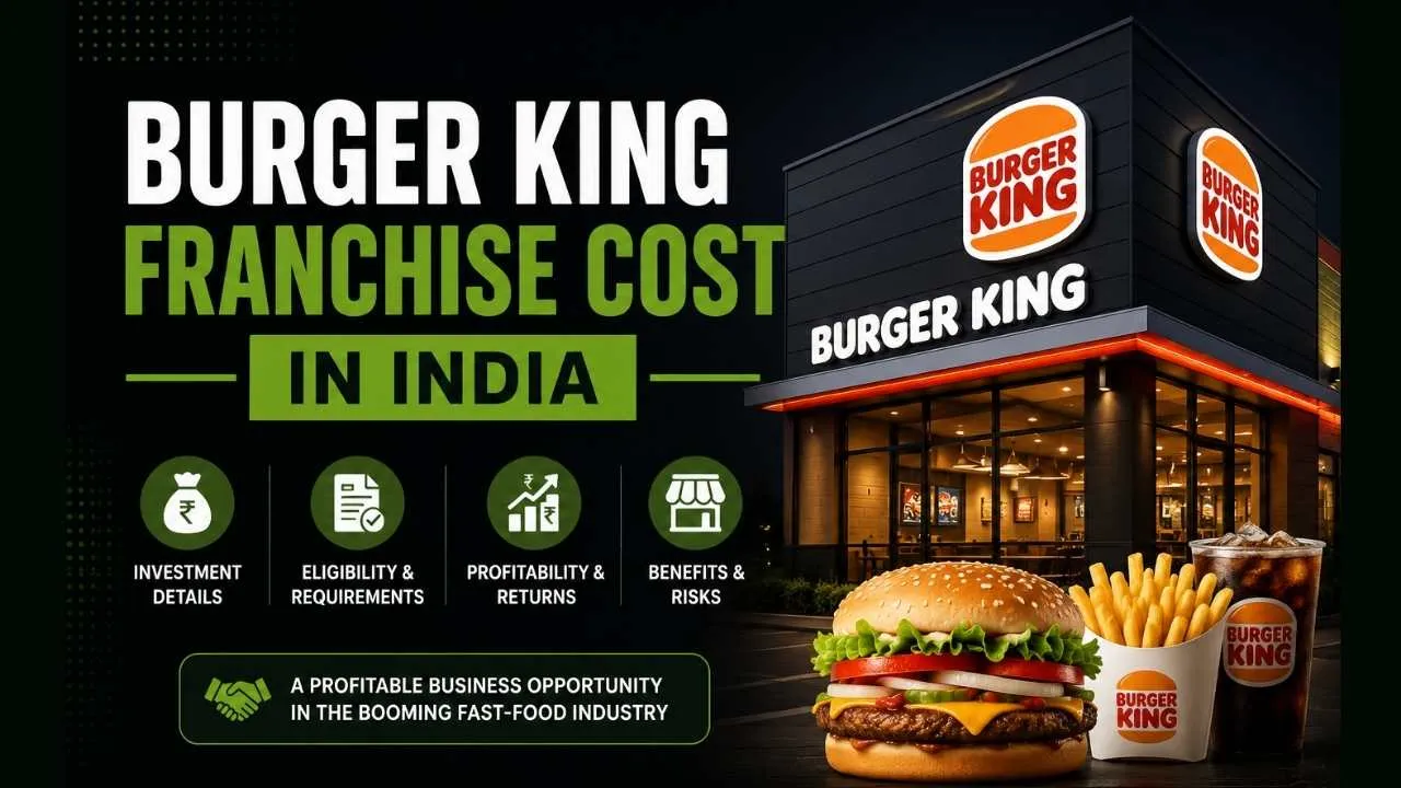 Burger King Franchise Cost in India