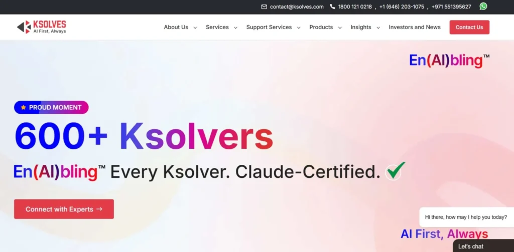 IT Companies In Nashik - Ksolves India Limited