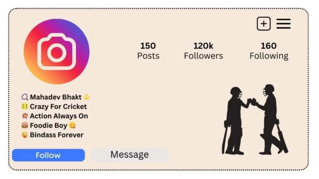 Instagram Bio for Cricket Lovers