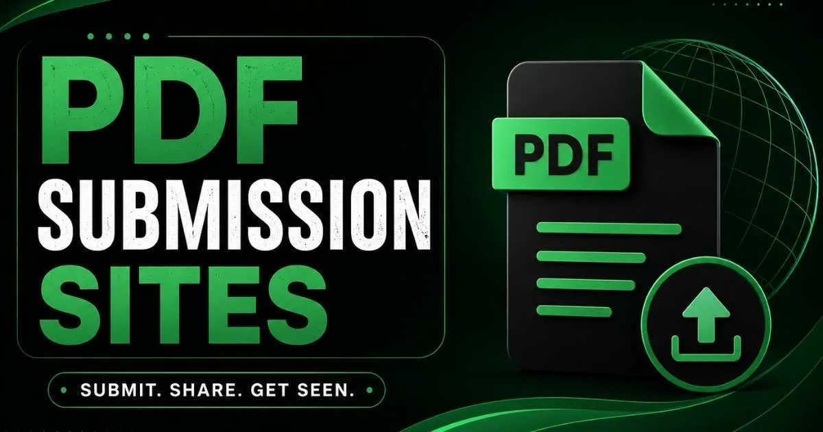 PDF Submission Sites