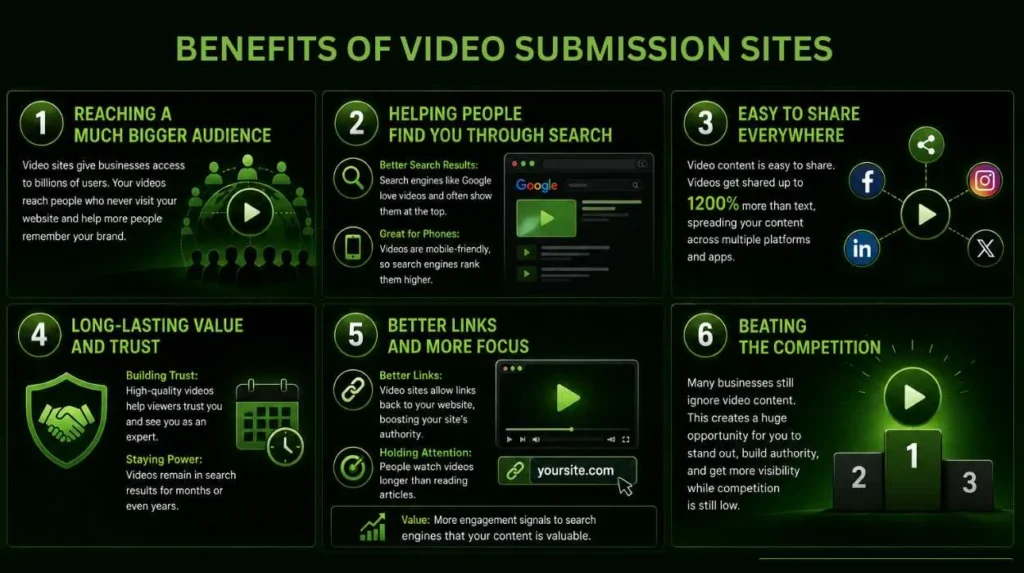 Video Submission Sites