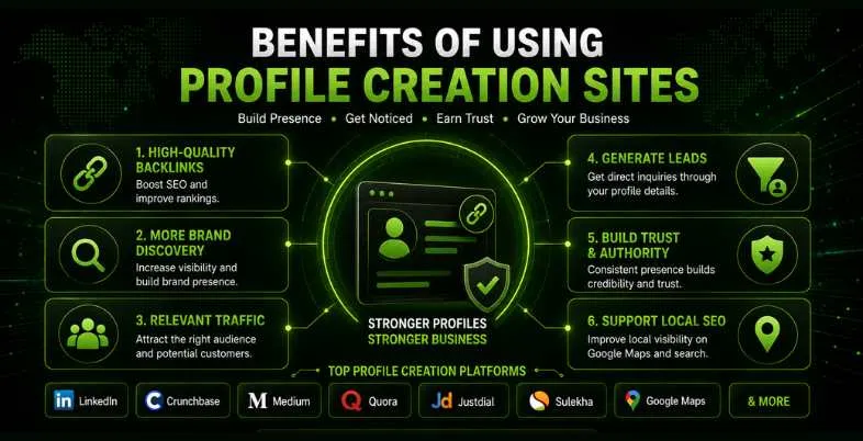 Profile Creation Sites
