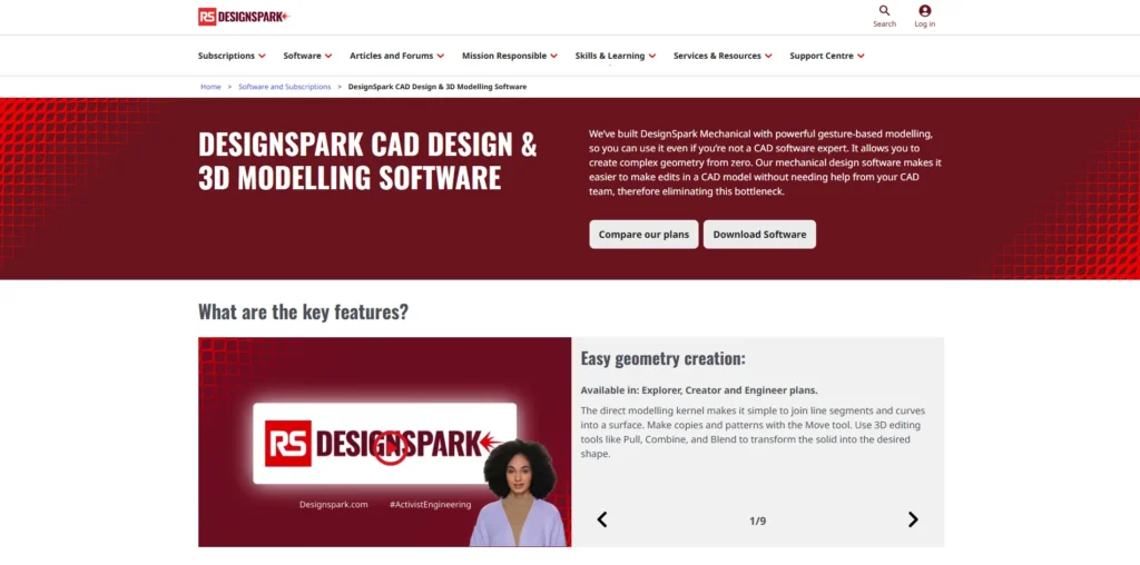 CAD Software - DesignSpark Mechanical