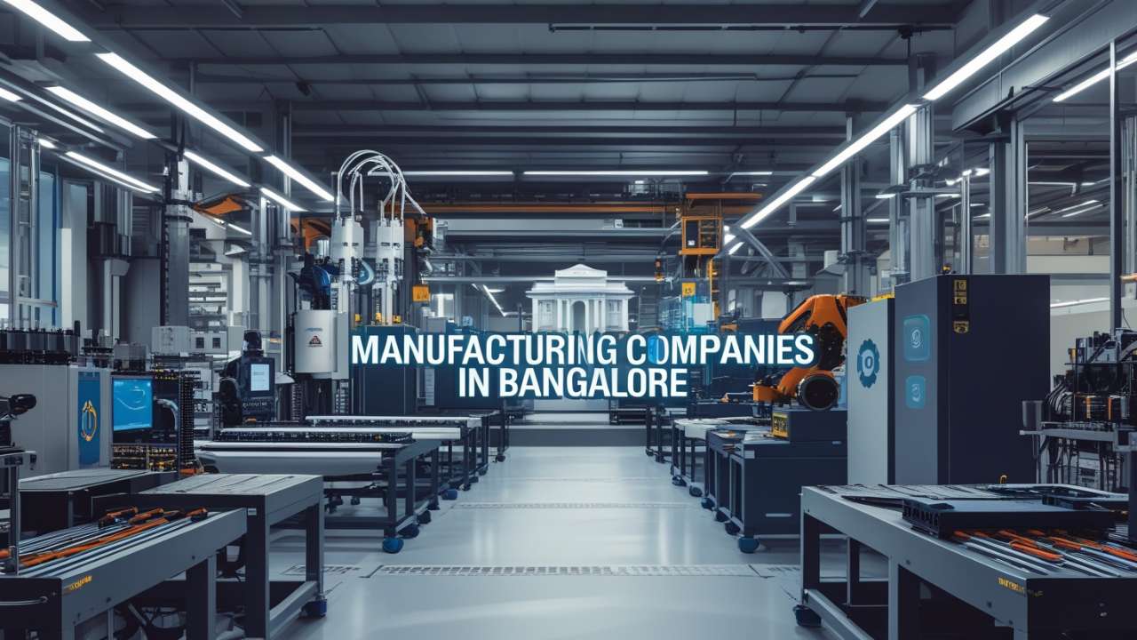 Manufacturing Companies in Bangalore