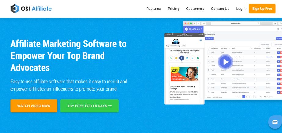 Affiliate Marketing Software - Omnistar Affiliate (OSI)