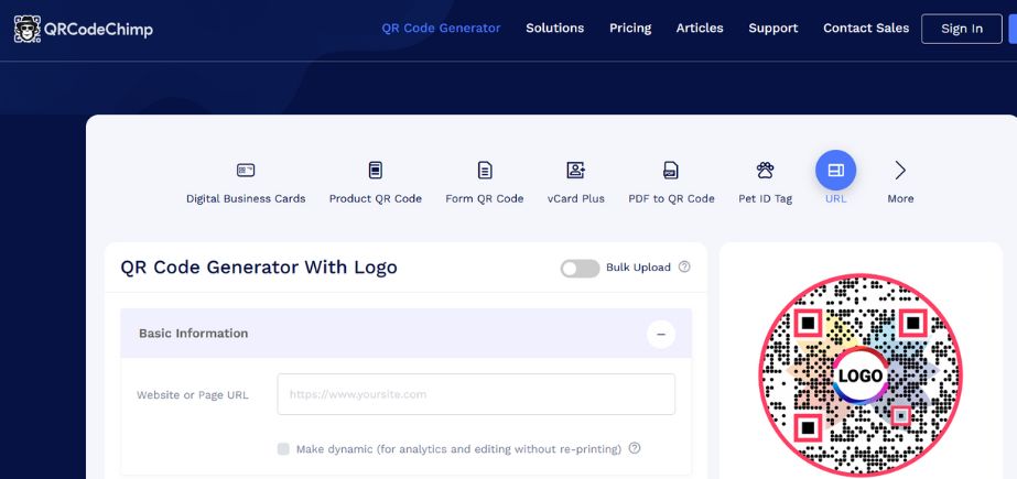 QR Code Generators - QR Code Chimp