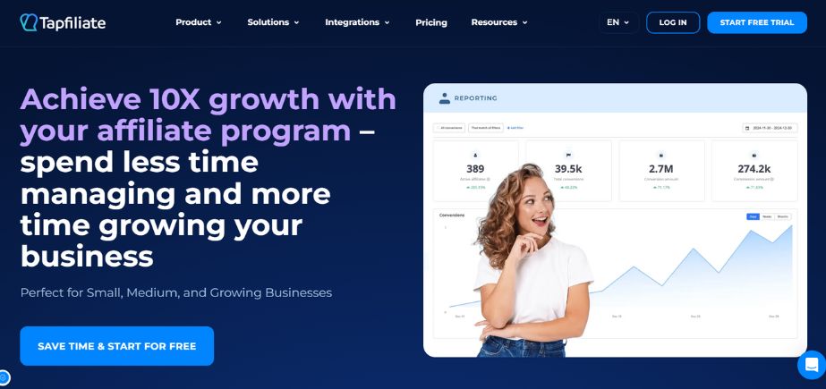 Affiliate Marketing Software - Tapfiliate