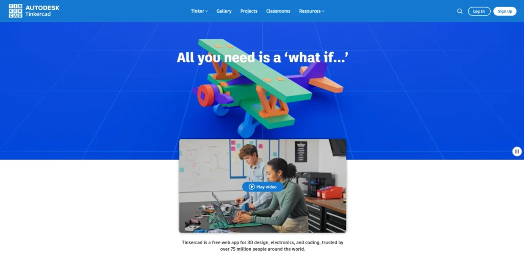 CAD Software - Tinkercad