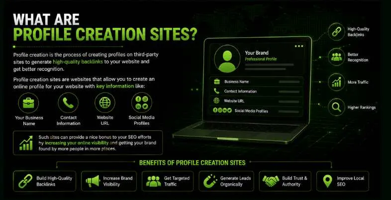 Profile Creation Sites