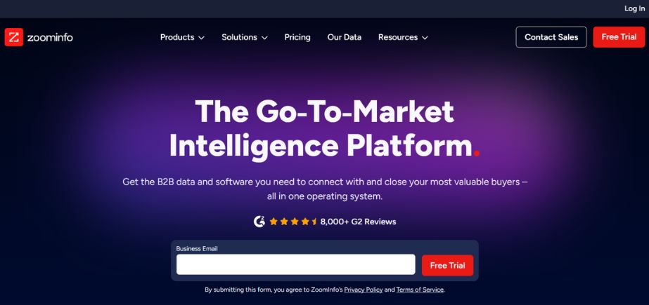 B2B Lead Generation Service - ZoomInfo