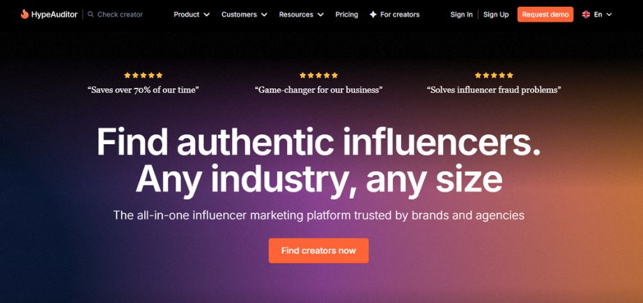 Influencer Marketing Platforms - hype
