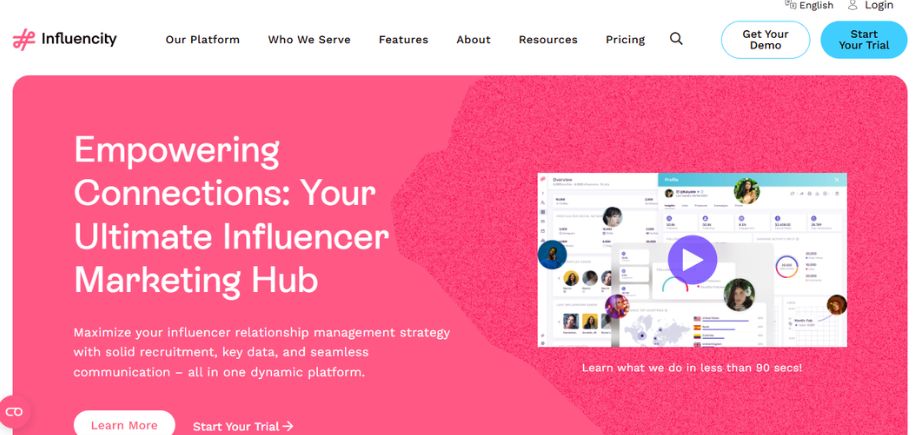 Influencer Marketing Platforms -influencity