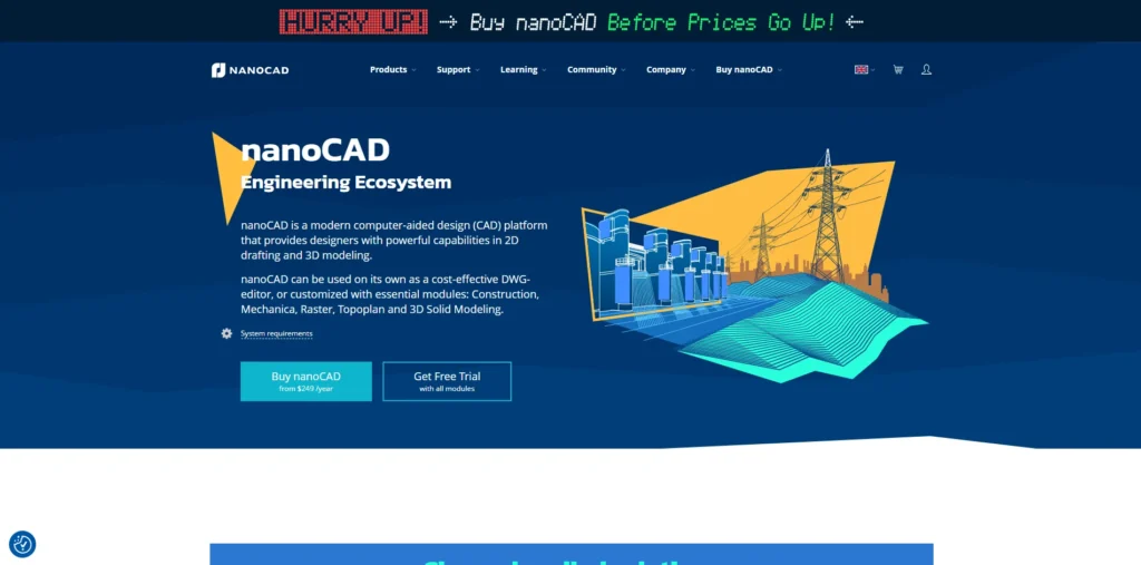 CAD Software - nanoCAD