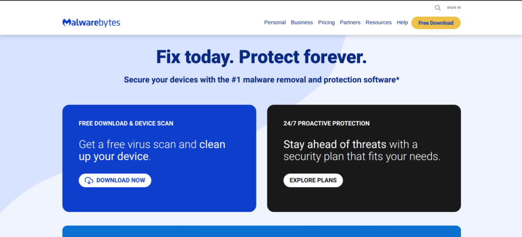 malware removal tool - Malwarebytes Premium