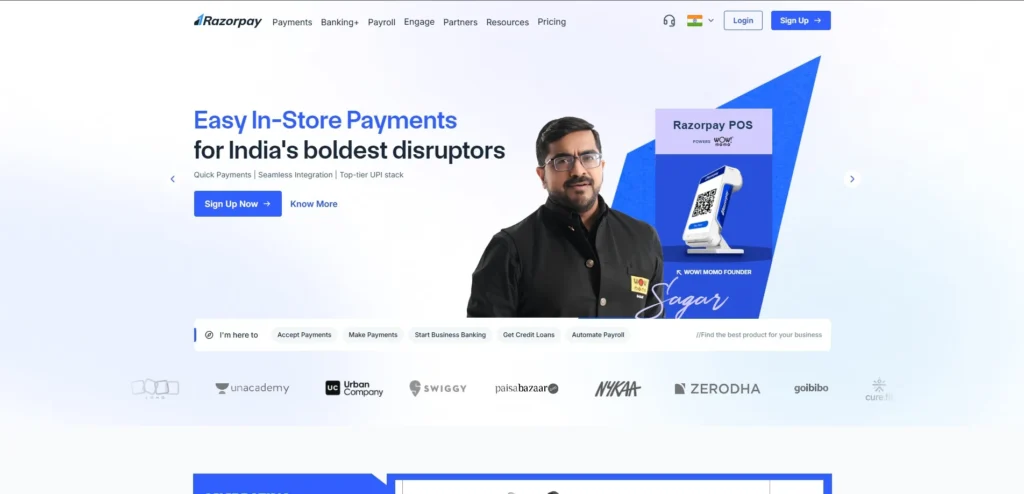 Startup Company in Bangalore - Razorpay