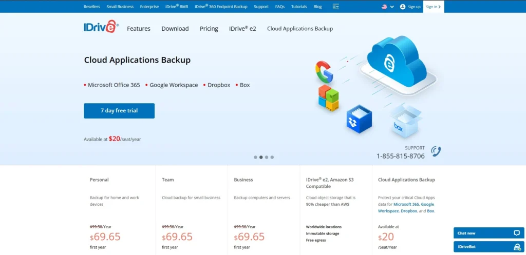 Cloud Backup tools- IDrive