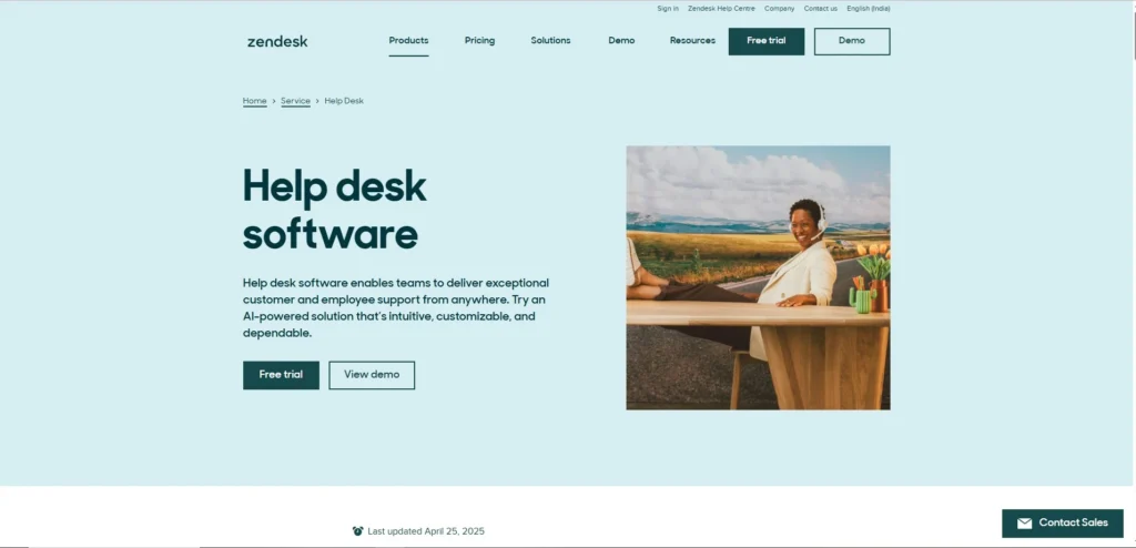 Service Desk Tool- Zendesk