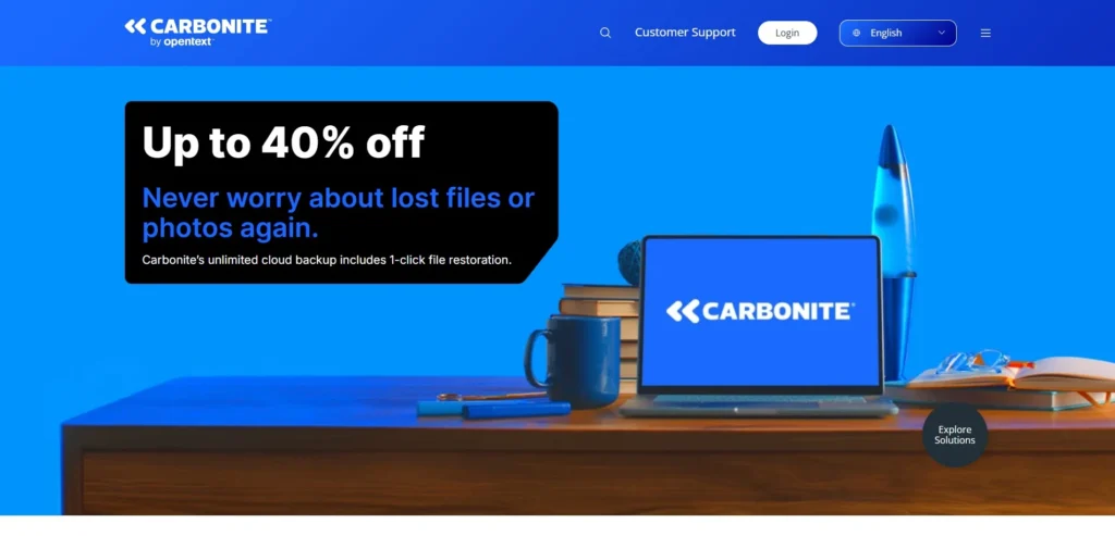 Cloud Backup - Carbonite