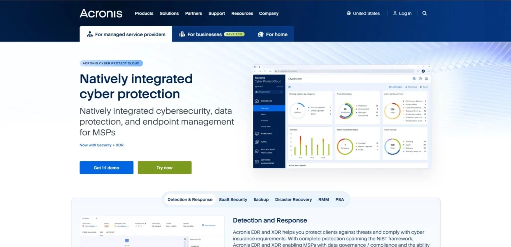 Cloud Backup - Acronis Cyber Protect Home Office