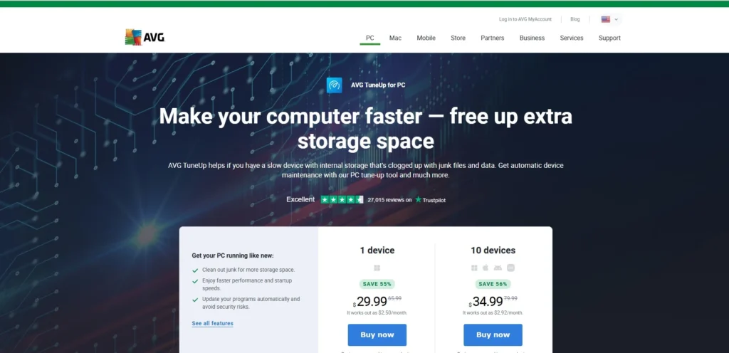 Best PC Cleaner - AVG TuneUp