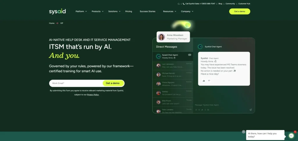 Service Desk Tool- SysAid