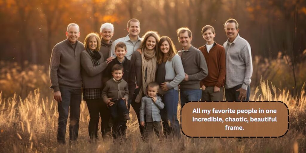 Caption for Family Photo
