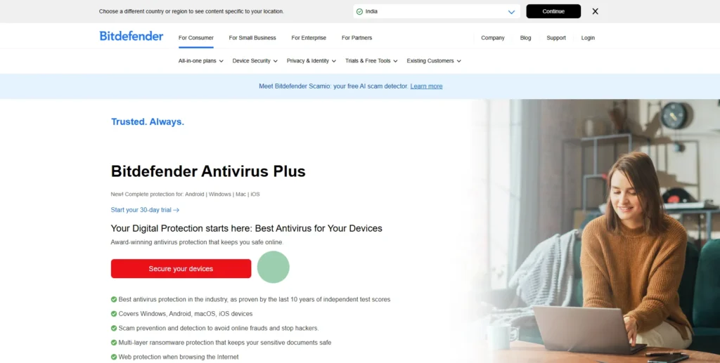 Bitdefender Antivirus Plus-Antivirus Software