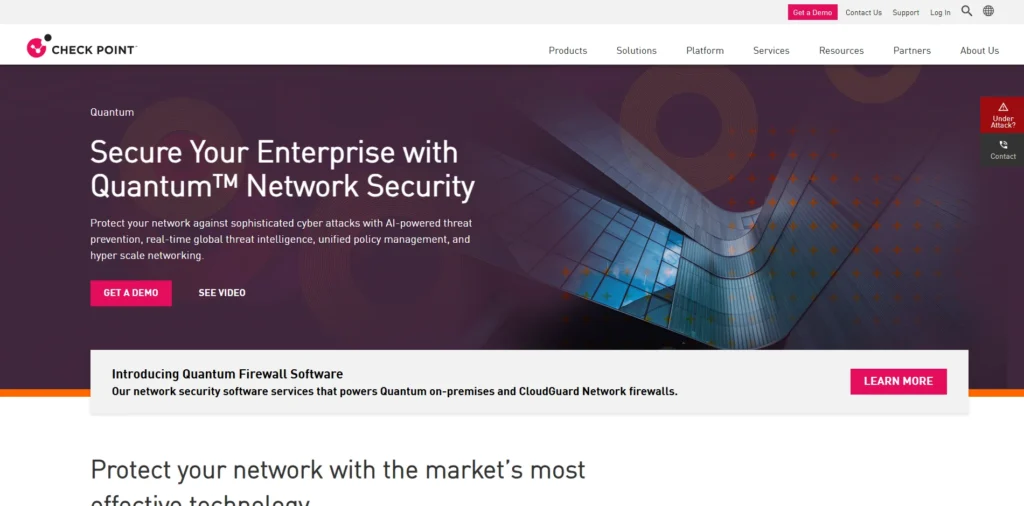 Firewall Software - Check Point Quantum Security Gateway