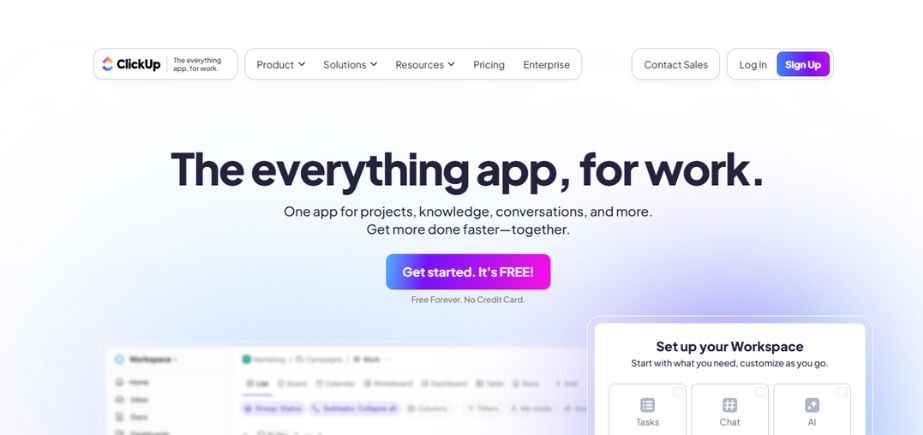 Marketing Project Management Tool - ClickUp 