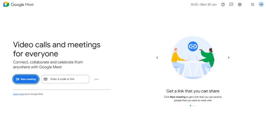 Google Meet - Best Webinar Software