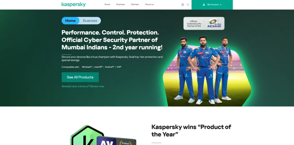 Antivirus Software for Laptops - Kaspersky Plus