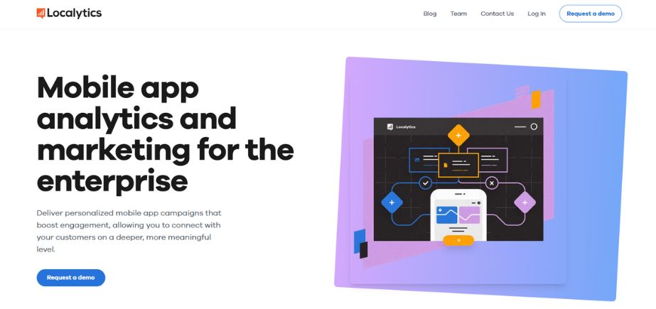 Localytics - best mobile app analytics tools