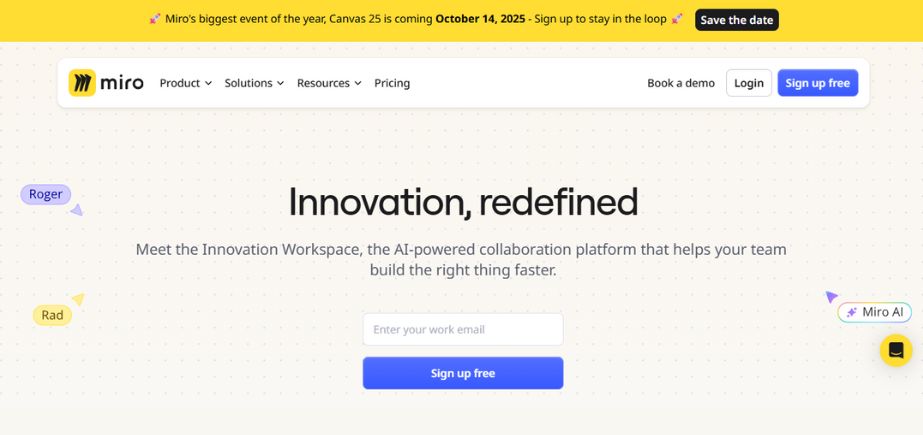 Marketing Project Management Tool - Miro