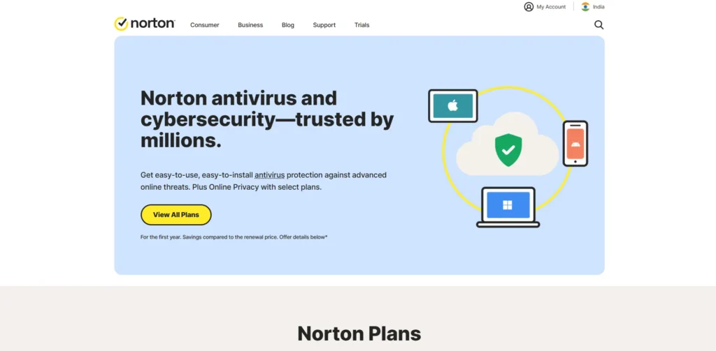 Antivirus Software for Laptops - Norton 360 Deluxe
