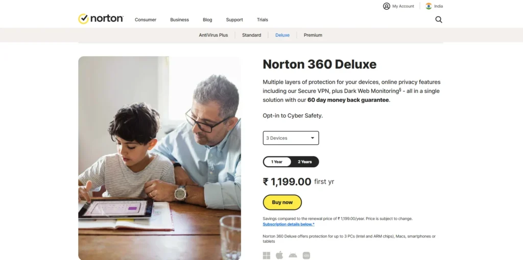 Nortpm-360 Deluxe-Antivirus Software