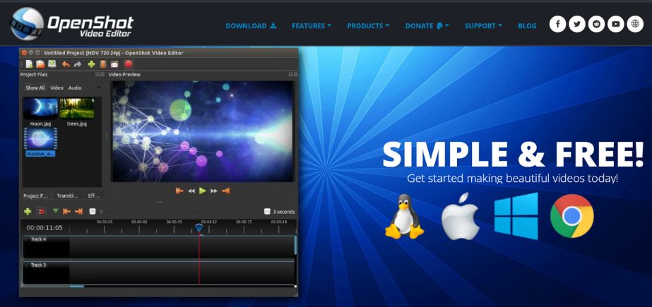 Video Editing Software - OpenShot