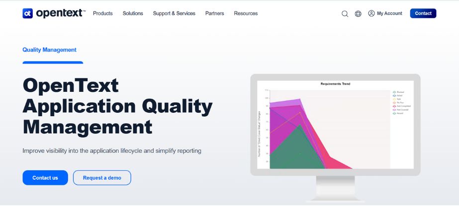 OpenText ALM Quality Center - Best Test Management Tools