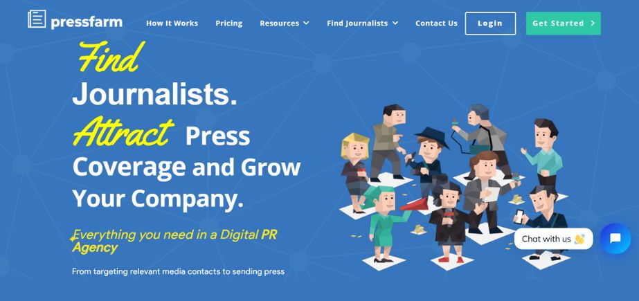 Online PR Service - Pressfarm